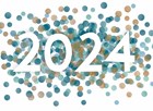 xmas happy new year confetti 2024